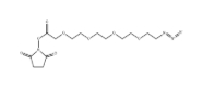 cas:1807534-82-2，Azido-PEG4-CH2CO2-NHS，疊氮-四聚乙二醇-乙烯酸琥珀酰亞胺