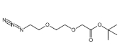 cas:251564-45-1，Azido-PEG2-CH2CO2-t-Bu