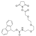 cas:2128735-25-9，F(xiàn)moc-PEG3-CH2CO2-NHS             瑞禧生物