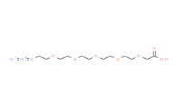 Azido-PEG5-CH2CO2H，217180-81-9，疊氮-五聚乙二醇-乙酸