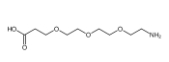 cas:784105-33-5，Amino-PEG3-C2-acid，3-[2-[2-(2-氨基乙氧基)乙氧基]乙氧基]丙酸