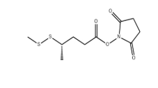 cas:796073-64-8， ADC試劑，(S)-2,5-Dioxopyrrolidin-1-yl 4-(methyldisulfanyl)pentanoate