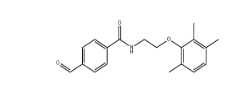 cas:1226218-43-4， ADC試劑，4-Formyl-N-(2-(2,3,6-trimethylphenoxy)ethyl)benzamide