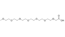  cas:75427-75-7，mPEG6-CH2COOH，2,5,8,11,14,17,20-七氧雜二十二烷-22-酸 