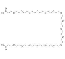 cas:2226897-74-9，HOOCCH2CH2-PEG16-CH2CH2COOH  