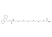 437655-96-4，F(xiàn)moc-NH-PEG6- CH2COOH，F(xiàn)MOC酰胺-六聚乙二醇-乙酸，小分子peg