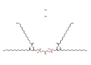 Tetramyristoylcardiolipin，63988-20-5，1＇,3＇-雙[1,2-二肉豆蔻酰基-sn-甘油-3-磷酸] -sn-甘油(銨鹽)